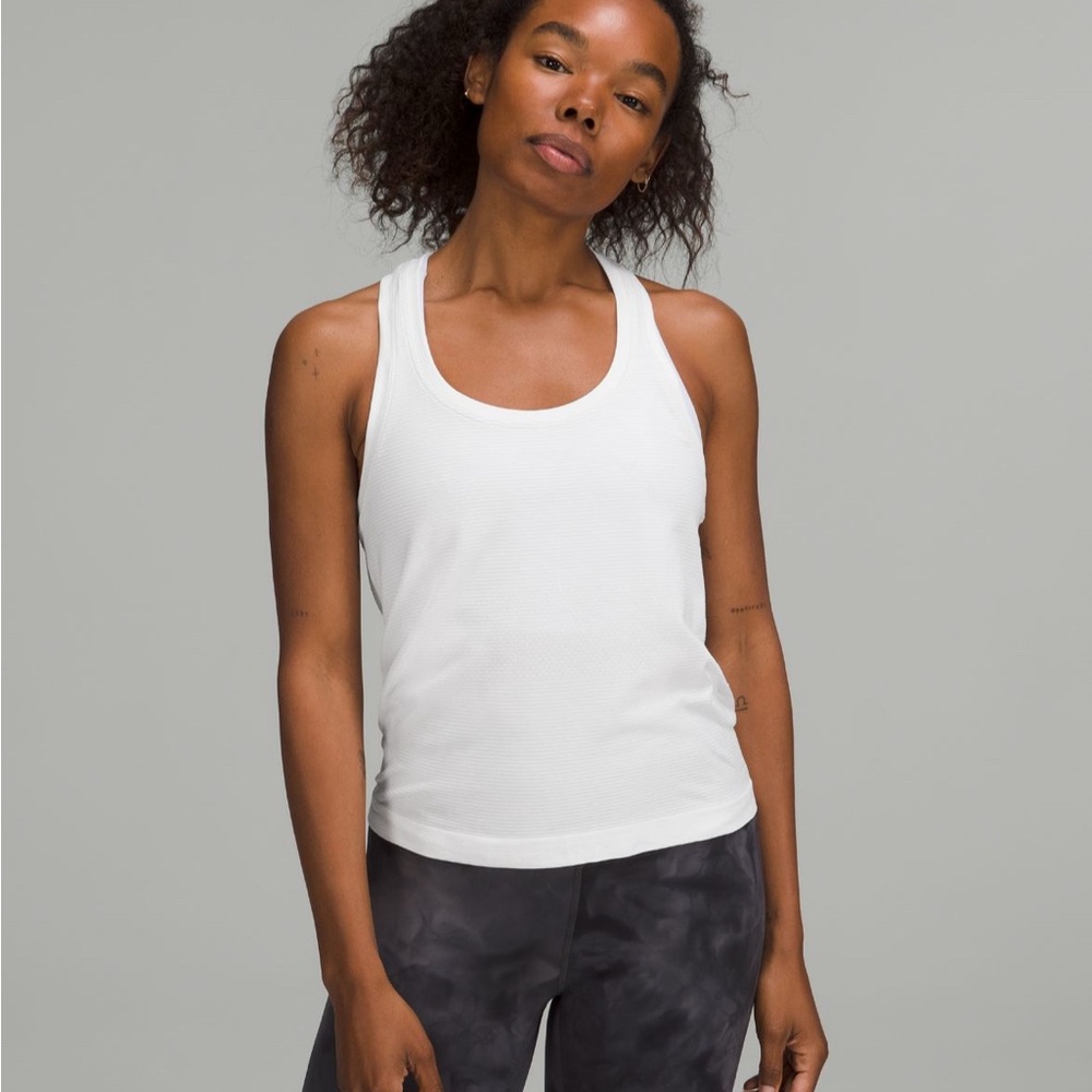 Peach Lululemon Swiftly Tank Top